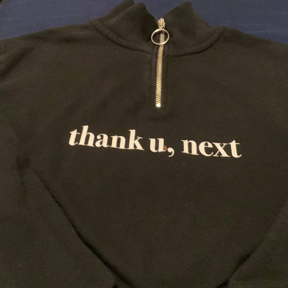 Girls black sweater size 10/12